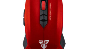 FANTECH Garen WG7 Wireless 2.4GHZ Pro Gaming Mouse - Optical Precision Tracking - 2400 DPI - 6 PROGRAMABLE BOTTONS - RED Wireless 2.4GHZ Gaming Mouse 6 Buttons