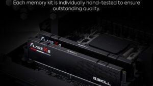 G.SKILL Flare X5 Series (AMD Expo) DDR5 RAM 32GB (2x16GB) 5600MT/s CL36-36-36-89 1.20V Desktop Computer Memory UDIMM - Matte Black (F5-5600J3636C16GX2-FX5) RAM 32GB DDR5 5600MT/s AMD Expo