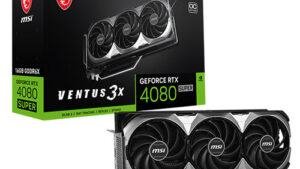 MSI Gaming RTX 4080 Super 16G Ventus 3X OC Graphics Card (NVIDIA RTX 4080 Super