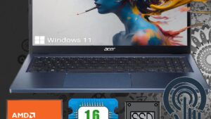 Acer Aspire 3 15 Ryzen 5 7520 16GB DDR5 1TB NX.KJZAA0.003 Acer Aspire 3 15 Ryzen 5 7520 16GB DDR5 1TB Acer Aspire 3 15  AMD Ryzen 5 7520U 16GB DDR5 ; 1TB SSD 15.6 IPS Multi-Touch Display Radeon™ Graphics Windows 11 STEAM BLUE A315-24PT-R1L8