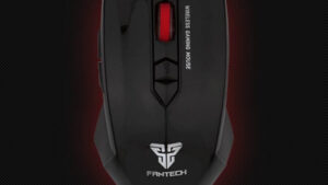 FANTECH Garen WG7 Wireless 2.4GHZ Pro Gaming Mouse - Optical Precision Tracking - 2400 DPI - 6 PROGRAMABLE BOTTONS - BLACK Wireless 2.4GHZ Gaming Mouse 6 Buttons