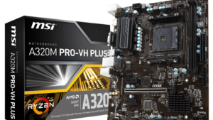 911-7B07-002 VH PLUS A320M AMD DDR4 micro-ATX Motherboard MSI ProSeries AMD Ryzen A320M PRO-VH PLUS DDR4 VR Ready HDMI USB 3 micro-ATX Motherboard