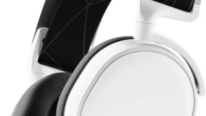 ARCTIS-7-WIRELESS-W Arctis 7 Wireless Gaming WHITE DTS Headset SteelSeries Arctis 7 - Lossless Wireless Gaming Headset with DTS Headphone X v2.0 Surround - For PC and PlayStation 4 White