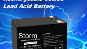 UPS-BAT-STORM-7A 12V 7Ah Rechargeable Sealed Lead Acid Battery Storm 12V 7Ah Rechargeable Sealed Lead Acid Battery