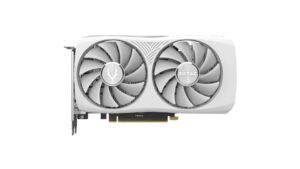 ZOTAC Gaming GeForce RTX 4060 8GB Twin Edge OC White Edition DLSS 3 8GB GDDR6 128-bit 17 Gbps PCIE 4.0 Compact Gaming Graphics Card